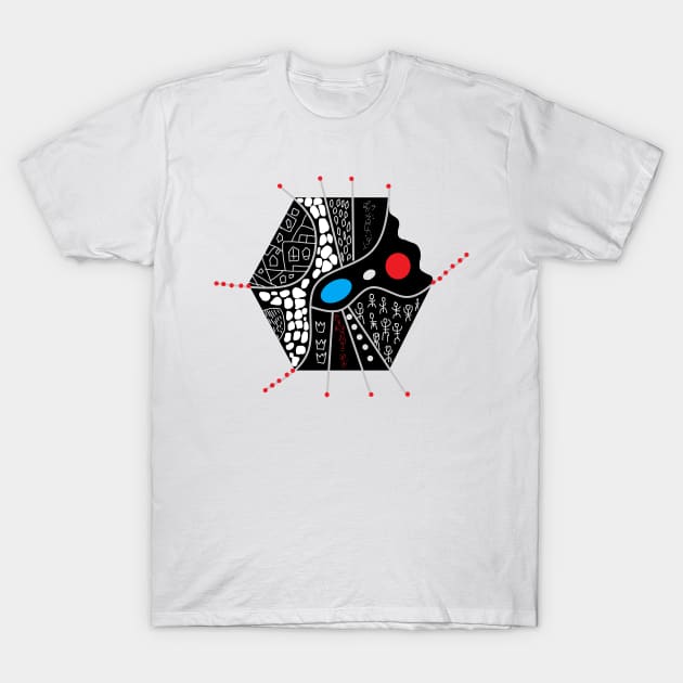 Totem 05 T-Shirt by adelwins